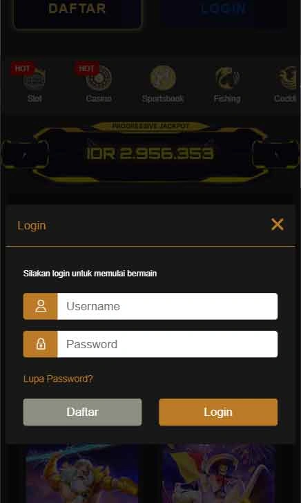 cara login Bigwinner Slot Patch Baru